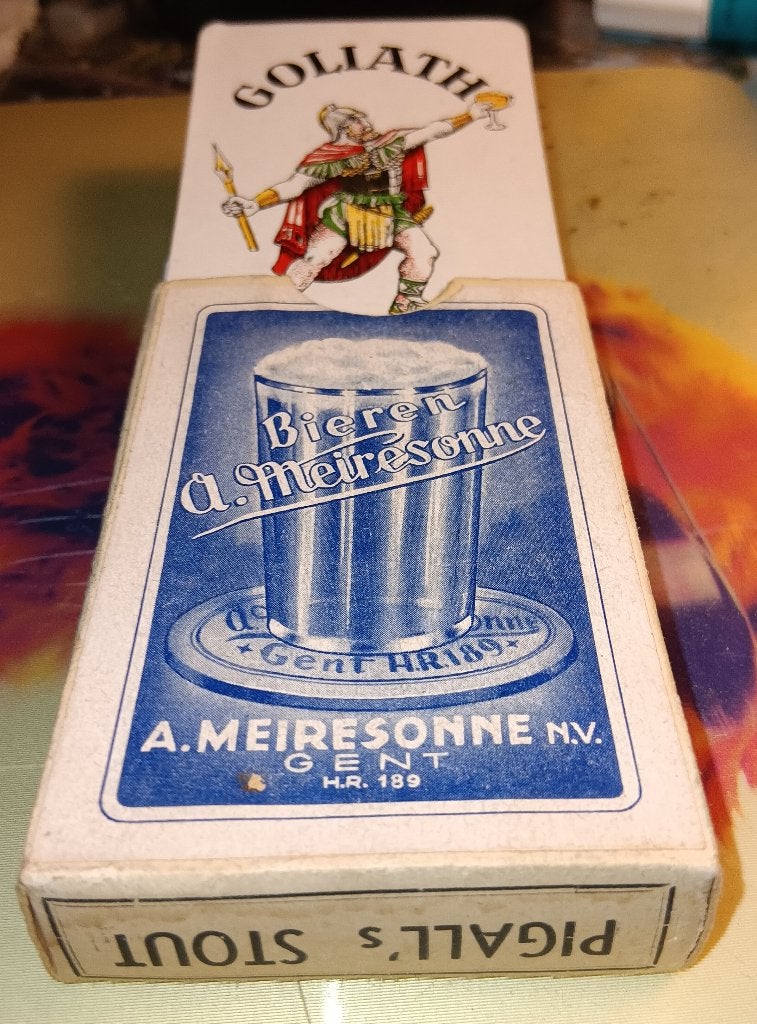 Meiresonne  52 kaarten + goliath joker gouden rand, Verzamelen, Ophalen of Verzenden, Zo goed als nieuw