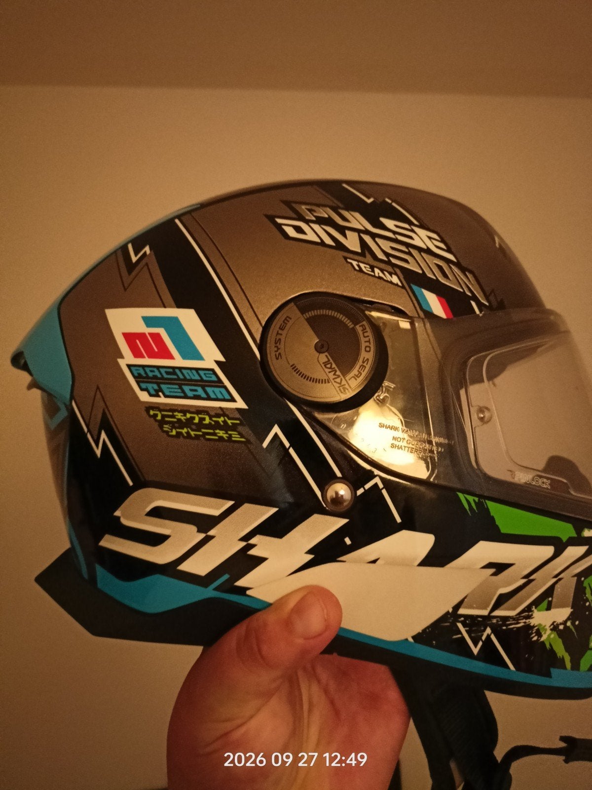 casque shark, Motoren, Ophalen of Verzenden, S, Shark