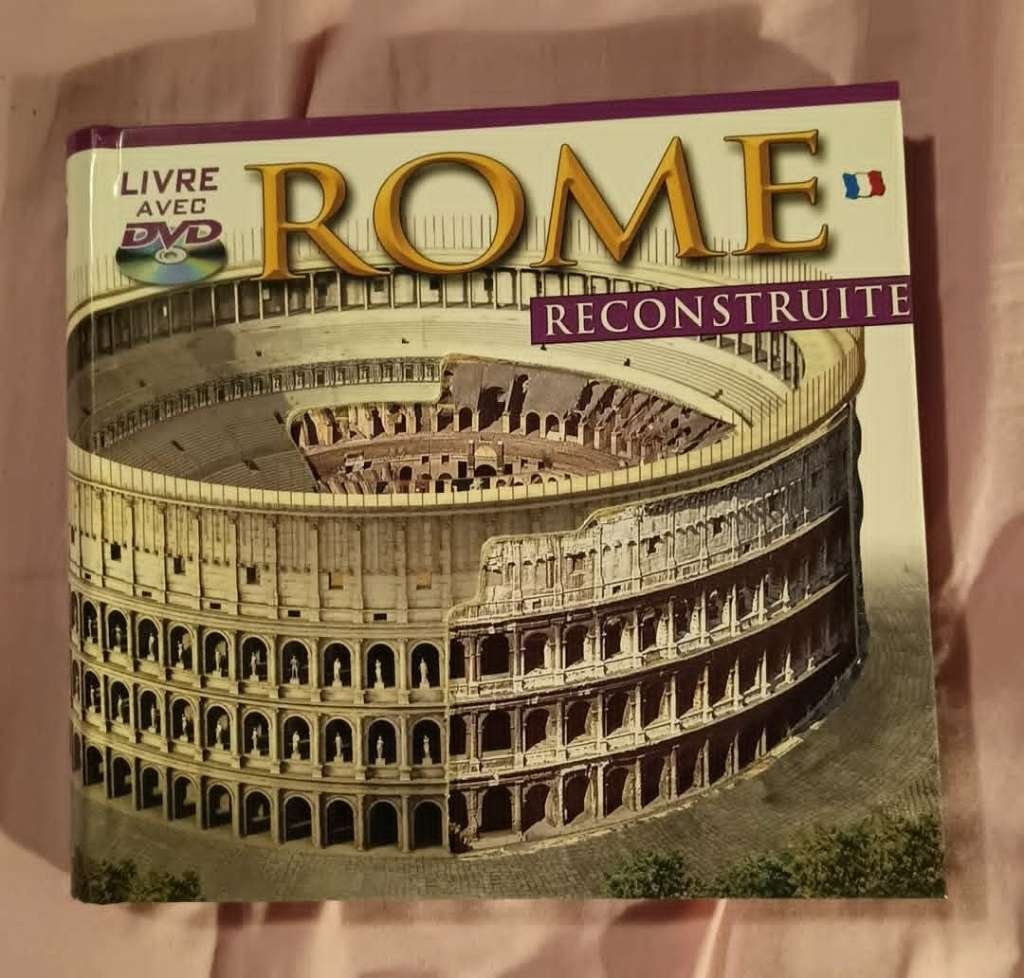 Rome reconstructie boek met dvd, Ophalen of Verzenden