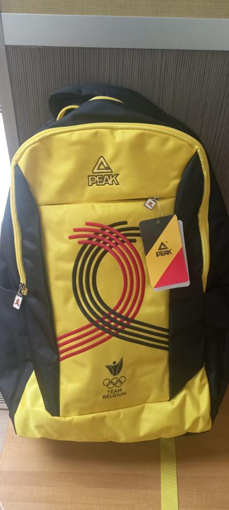 Originele backpack Team Belgium, Handtassen en Accessoires, Tassen | Rugtassen, 40 cm of meer, Nieuw, Ophalen of Verzenden, Waterdicht