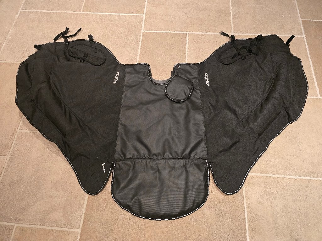 Couvre-jambes pour scooter Vespa (ou autres scooters rétro), Enlèvement, Utilisé, Autres types, Stricto