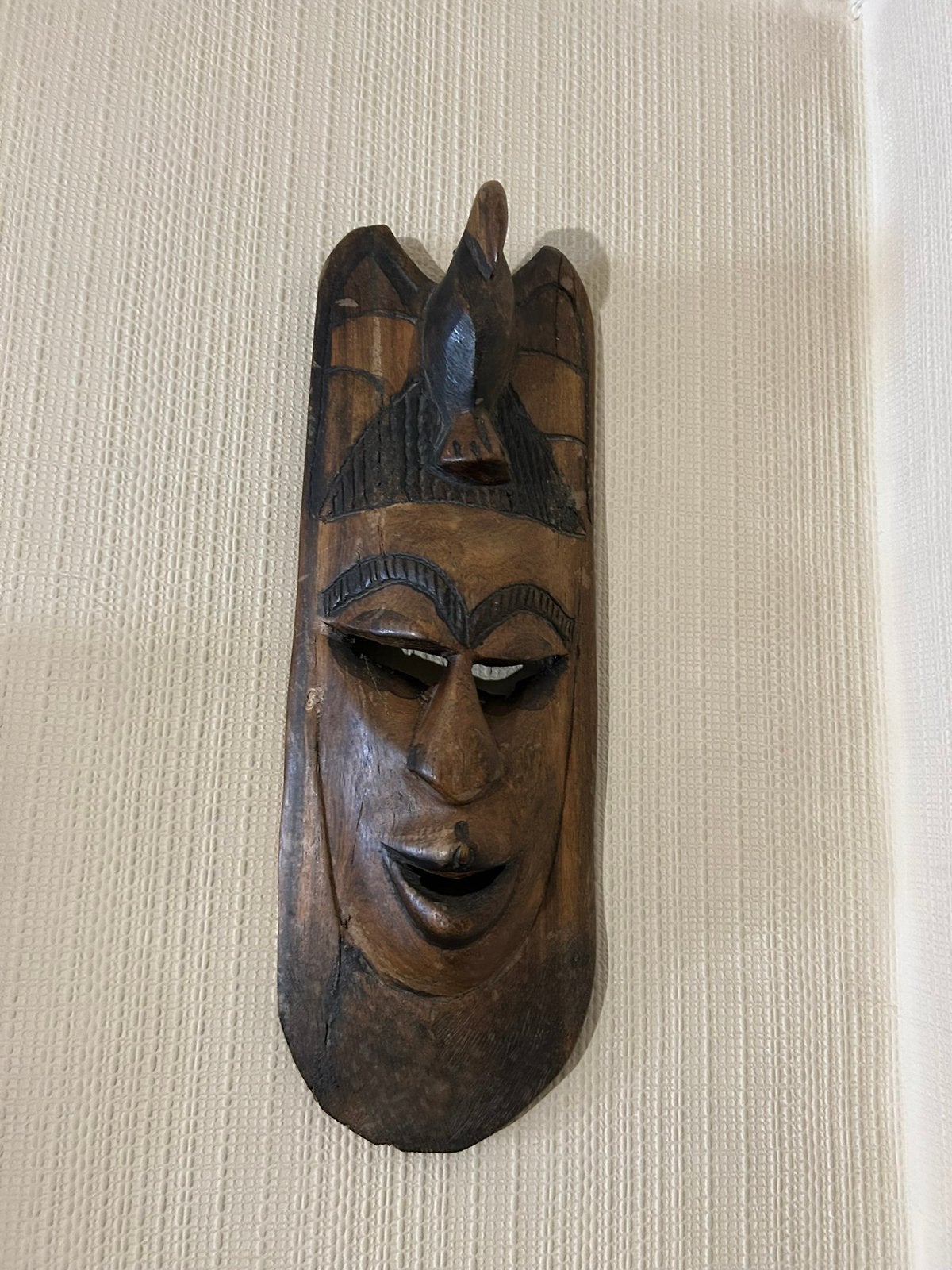 Afrikaans masker, Ophalen, Masker