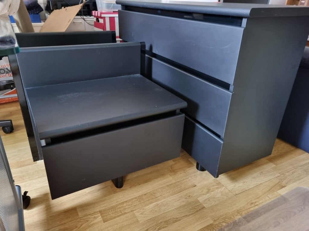 commode en nachtkastjes, Huis en Inrichting, Slaapkamer | Nachtkastjes, Ophalen, Gebruikt