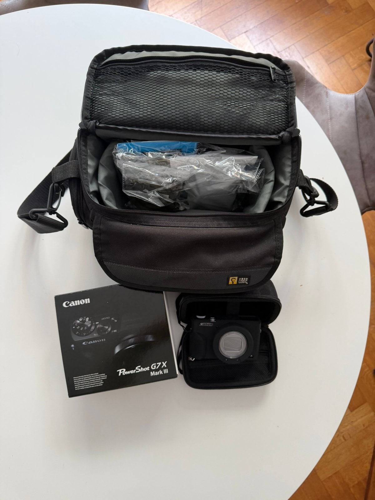 CANON G7X mark III, Enlèvement ou Envoi, Comme neuf, Argent, Canon