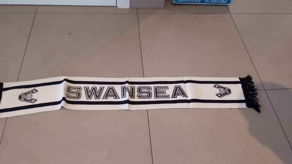 vintage voetbalsjaal Swansea, Ophalen of Verzenden