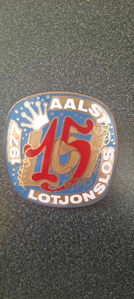 Medaille carnaval Aalst Lotjonslos 1977, Enlèvement ou Envoi