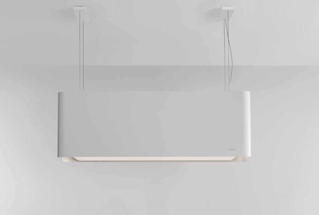 Hotte îlot Novy Mood 7550 – NEUVE, Neuf, 400 à 600 m³/h, Hotte pour îlot, Enlèvement