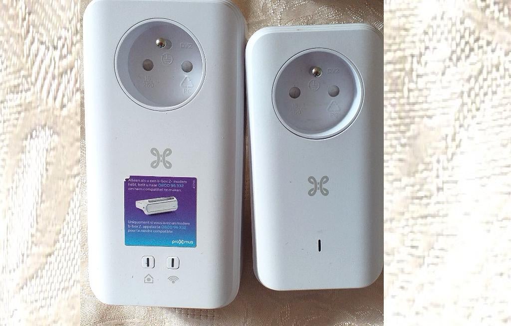 kits Powerline PLC WiFi extender V2 deux témoins lumineux, Envoi