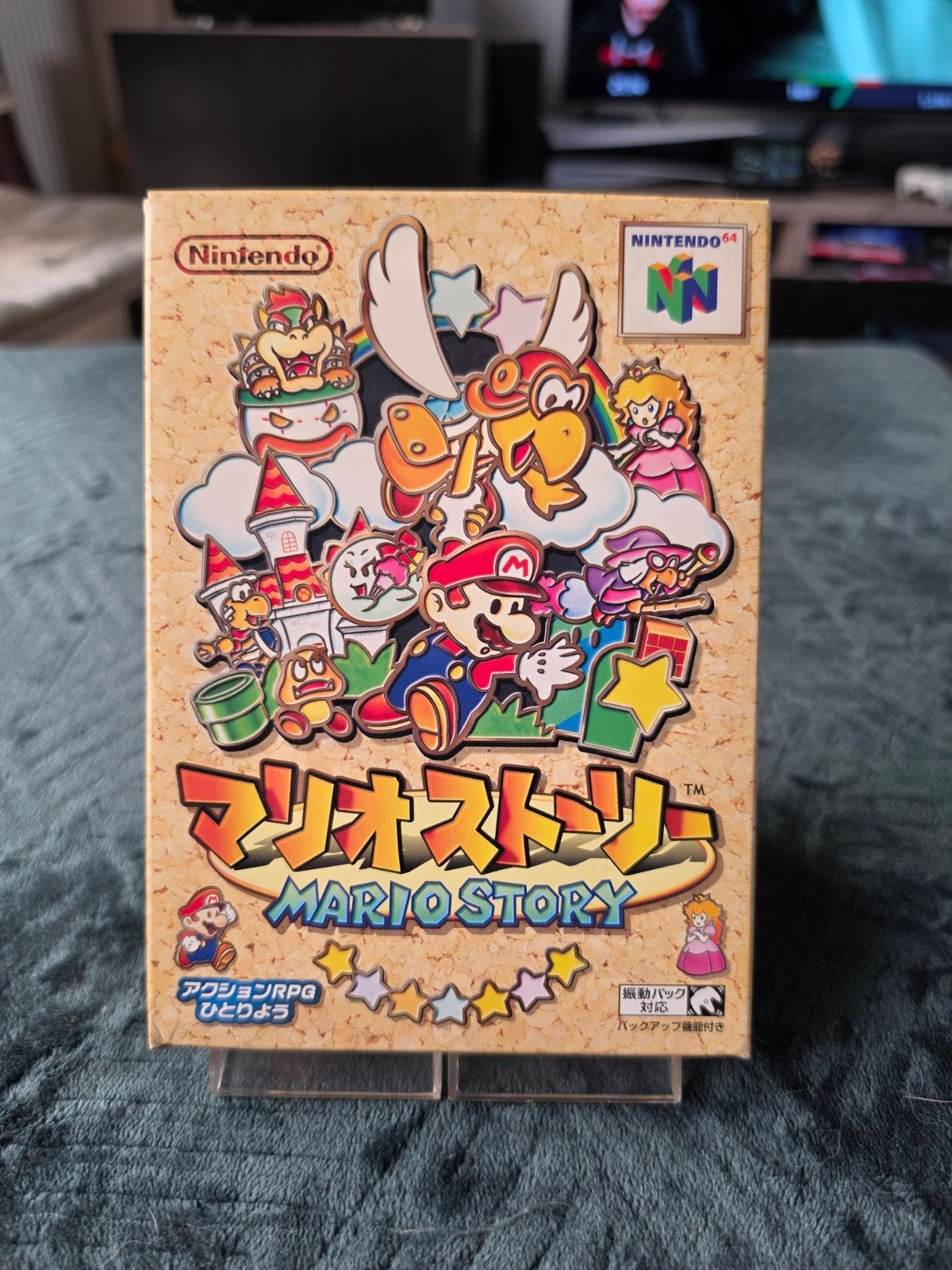 Paper Mario / Mario Story - Nintendo 64 N64 - Japans, Ophalen of Verzenden, Zo goed als nieuw