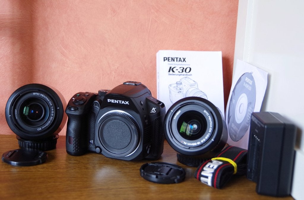Pentax K-30 camera set, Spiegelreflex, Ophalen of Verzenden, Zo goed als nieuw, 16 Megapixel