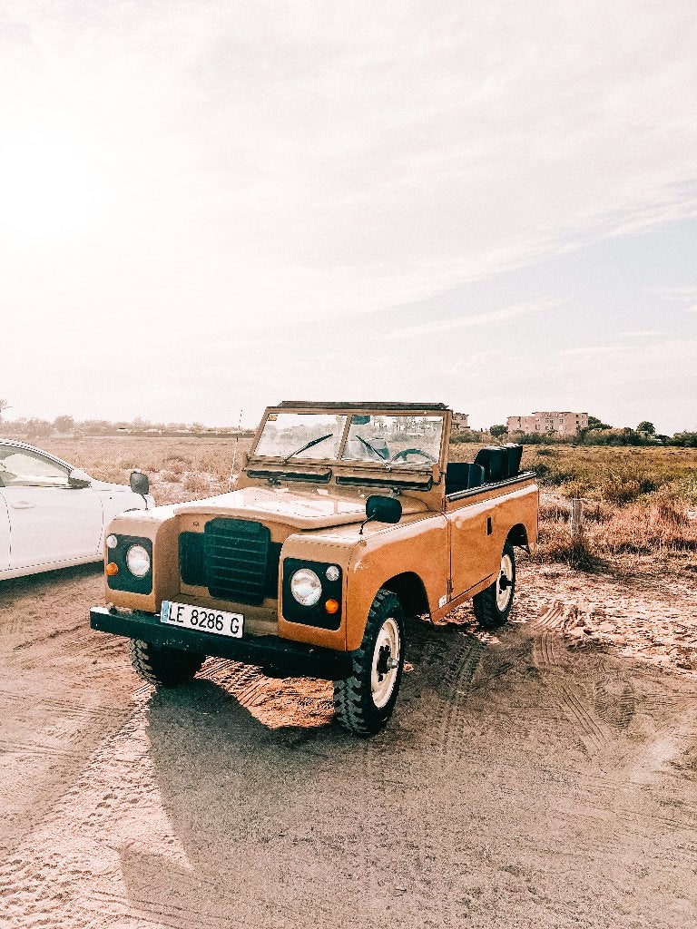Land Rover Santana 88 Series 3 Especial, Auto's, 7 zetels, Geel, Vierwielaandrijving, Particulier