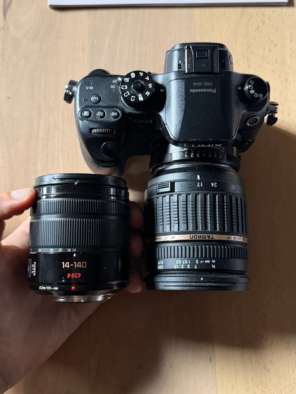 Panasonic Lumix GH4 + Metabones Speed Booster XL + 2 Lenzen, Ophalen, Gebruikt, Standaardlens, Zoom