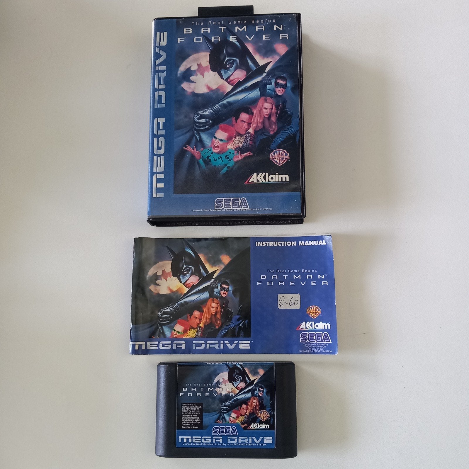 Batman Forever Sega Mega Drive pal, Ophalen of Verzenden, Mega Drive