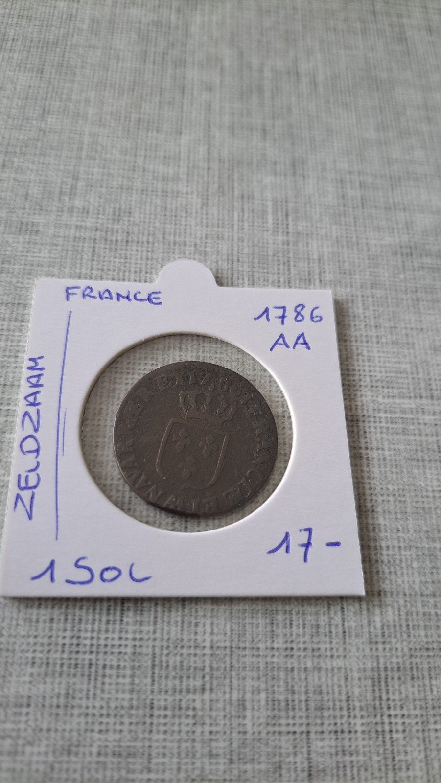 France 1 sol 1786 AA SCARCE, Enlèvement ou Envoi