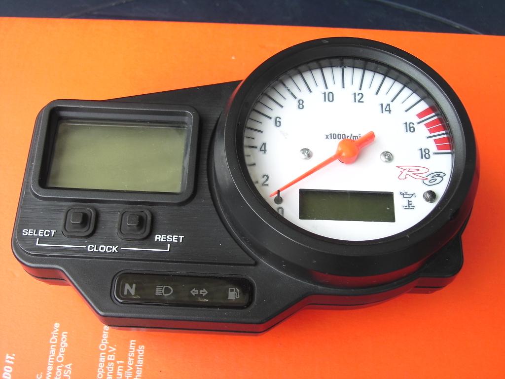 yamaha r6 kmteller  1999-2002, Motoren, Ophalen of Verzenden, Gebruikt