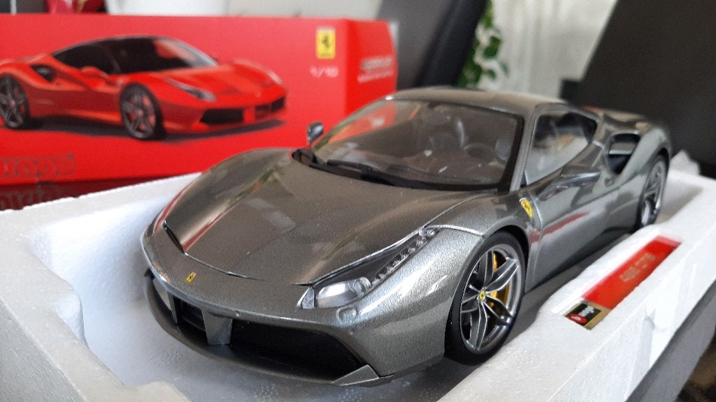 Ferrari Signature 488 GTB Bburago 1:18, Ophalen of Verzenden, Nieuw, Burago