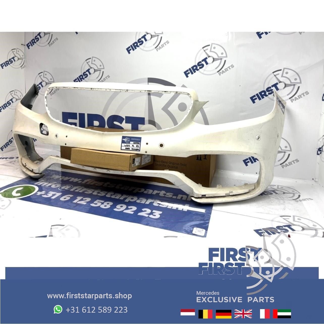 W212 E63 FACELIFT AMG Voorbumper Mercedes 2012-2016 bumper o, Utilisé, -, Avant, -