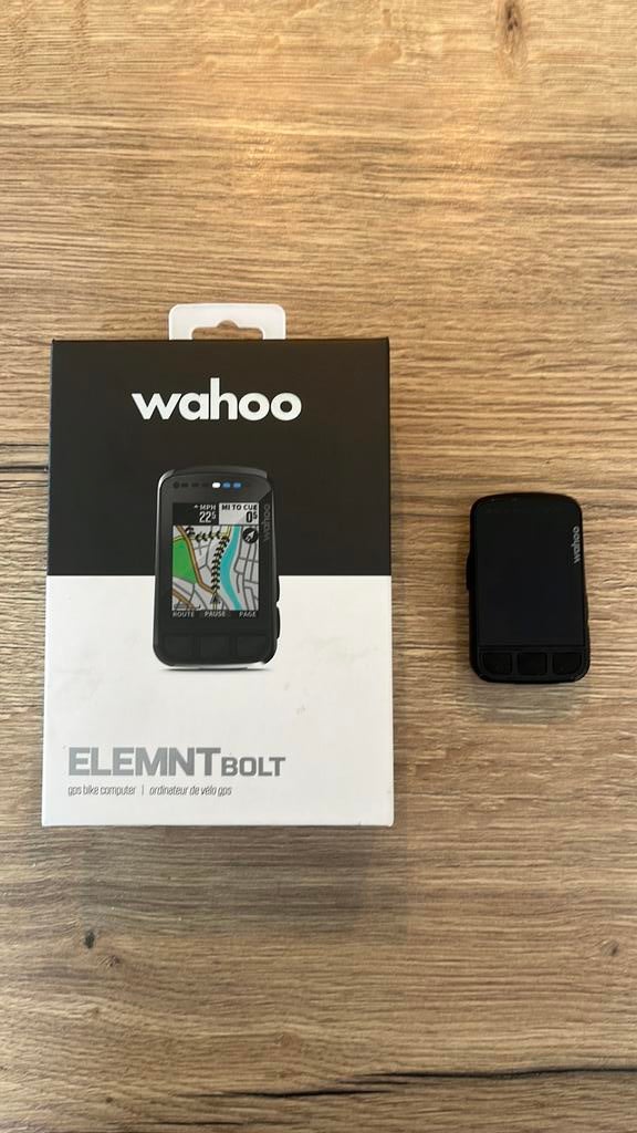 Wahoo Elemnt Bolt, Ophalen of Verzenden, GPS, Zo goed als nieuw
