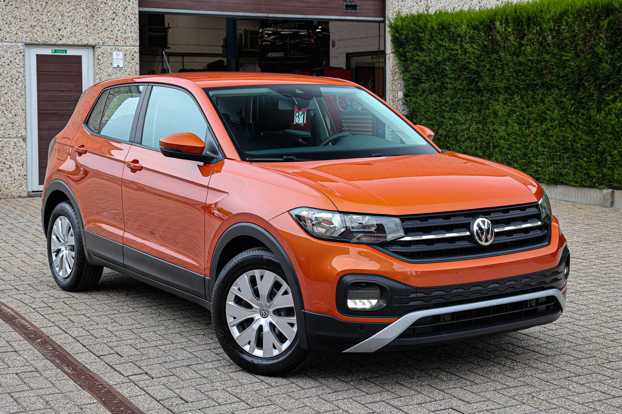 Volkswagen T-Cross AUTOMAAT*ACHTERUITRIJCAMERA*APPLE-CARPLAY, Autos, Euro 6, Autres couleurs, Noir, 5 portes