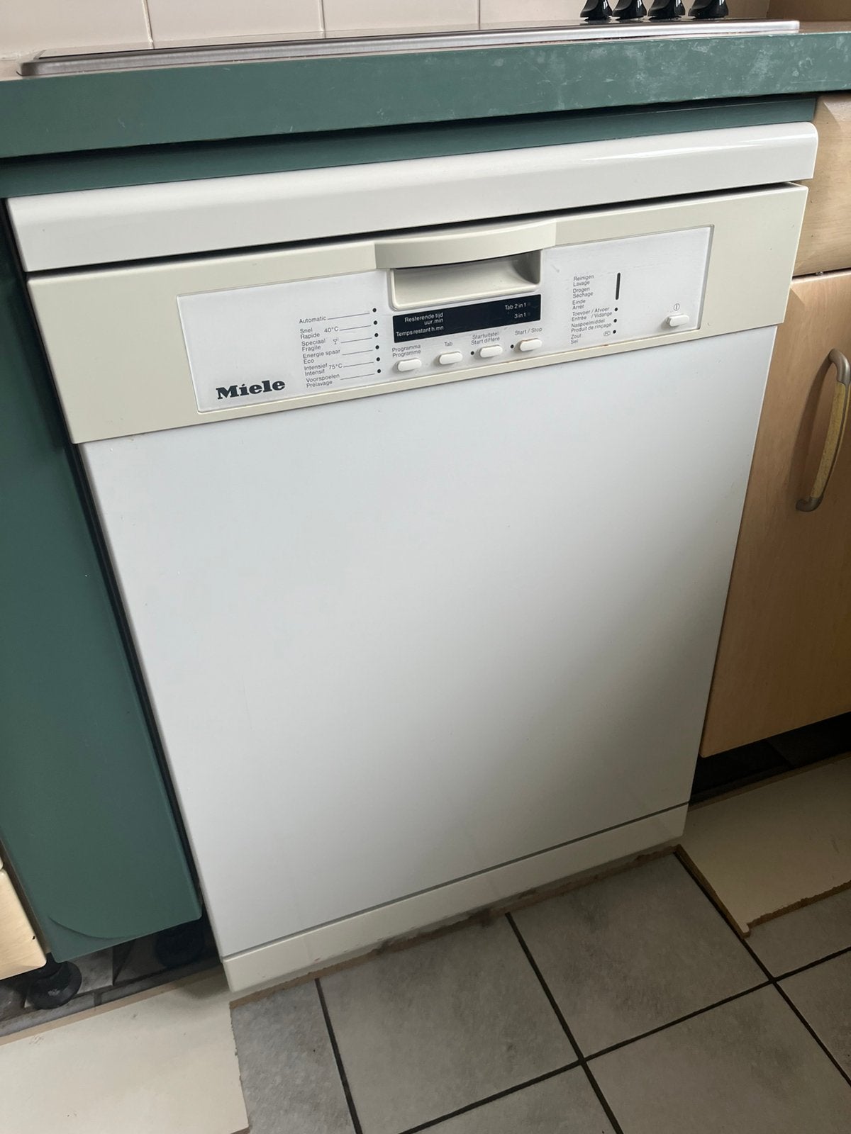 Vaatwasmachine Miele, Elektronische apparatuur, Vaatwasmachines, Ophalen, Gebruikt, 60 cm of meer, Energieklasse A of zuiniger