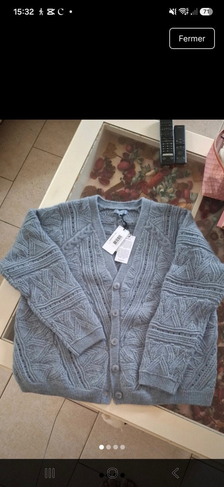 Guess vest, Kleding | Dames, Truien en Vesten, Guess, Blauw, Maat 42/44 (L), Nieuw