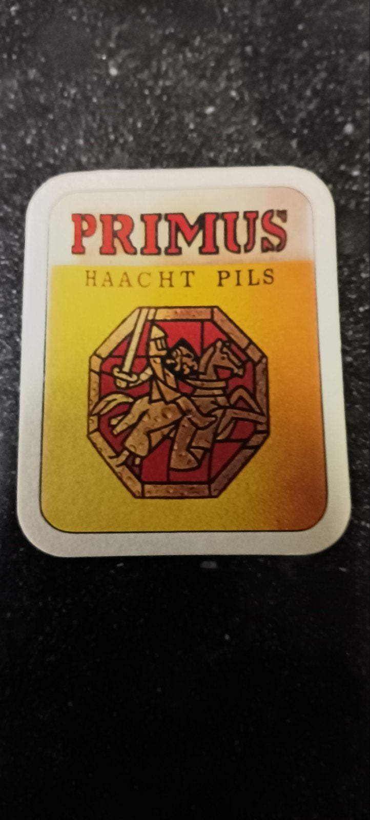 oud bierviltje primus Haacht pils, Enlèvement ou Envoi