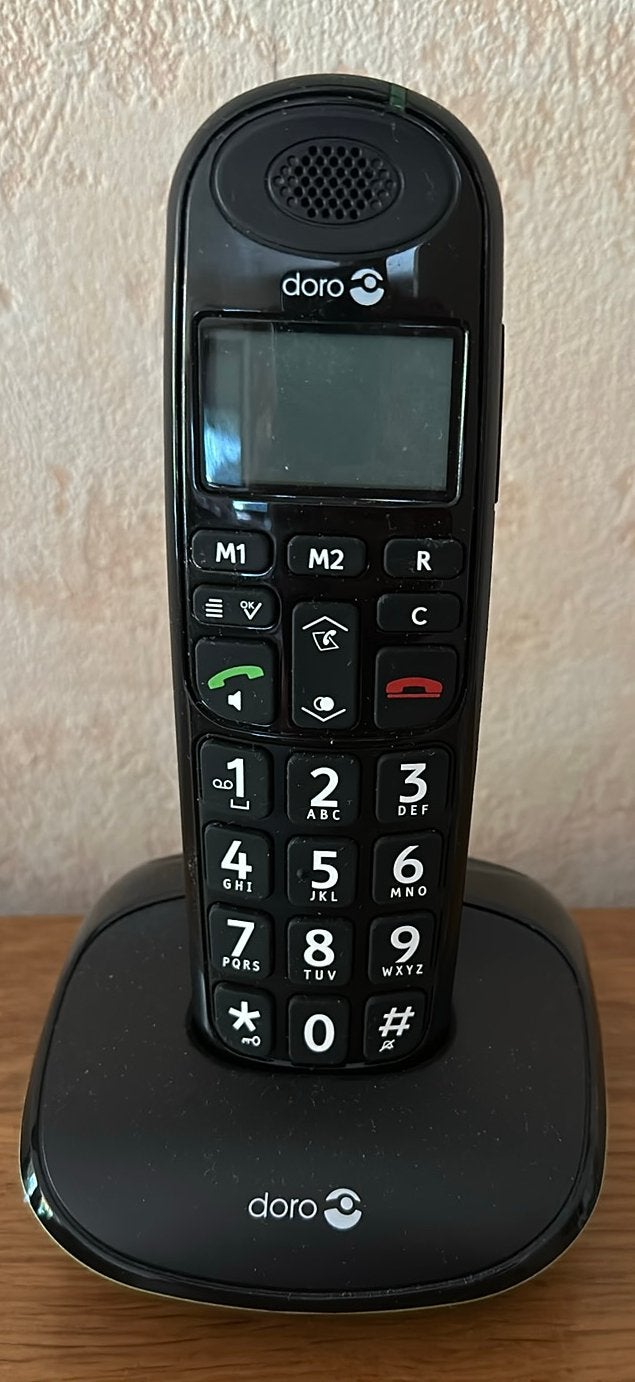 Telephone fixe sans fil pour senior, Enlèvement, Comme neuf, 1 combiné