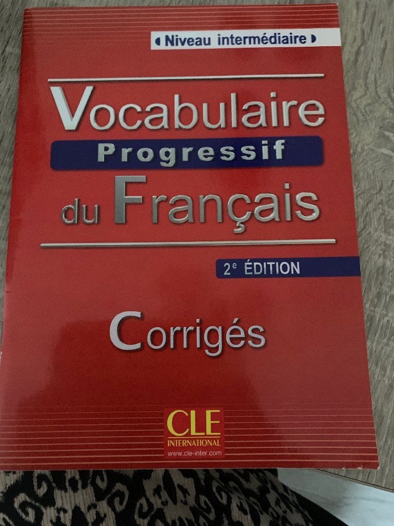 Vocabulaire du Français, Ophalen, Gelezen, Hogeschool, Claire Miquet