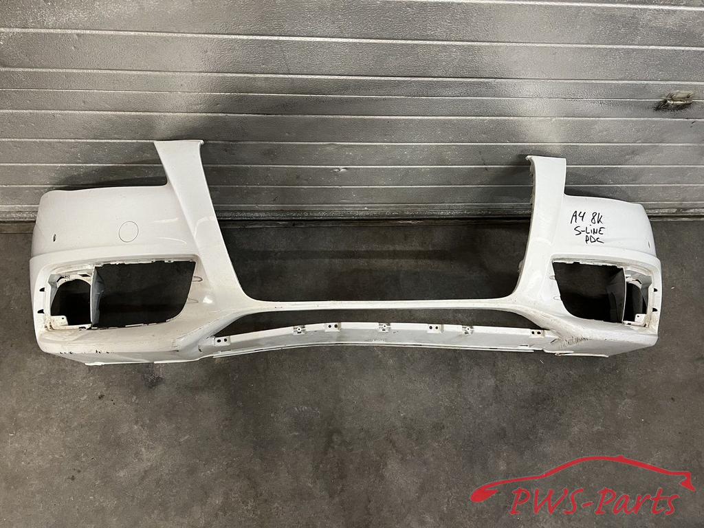 AUDI A4 8K S-LINE 4XPDC VOORBUMPER VANAF 2007 ORIGINEEL, Gebruikt, -, Voor, -