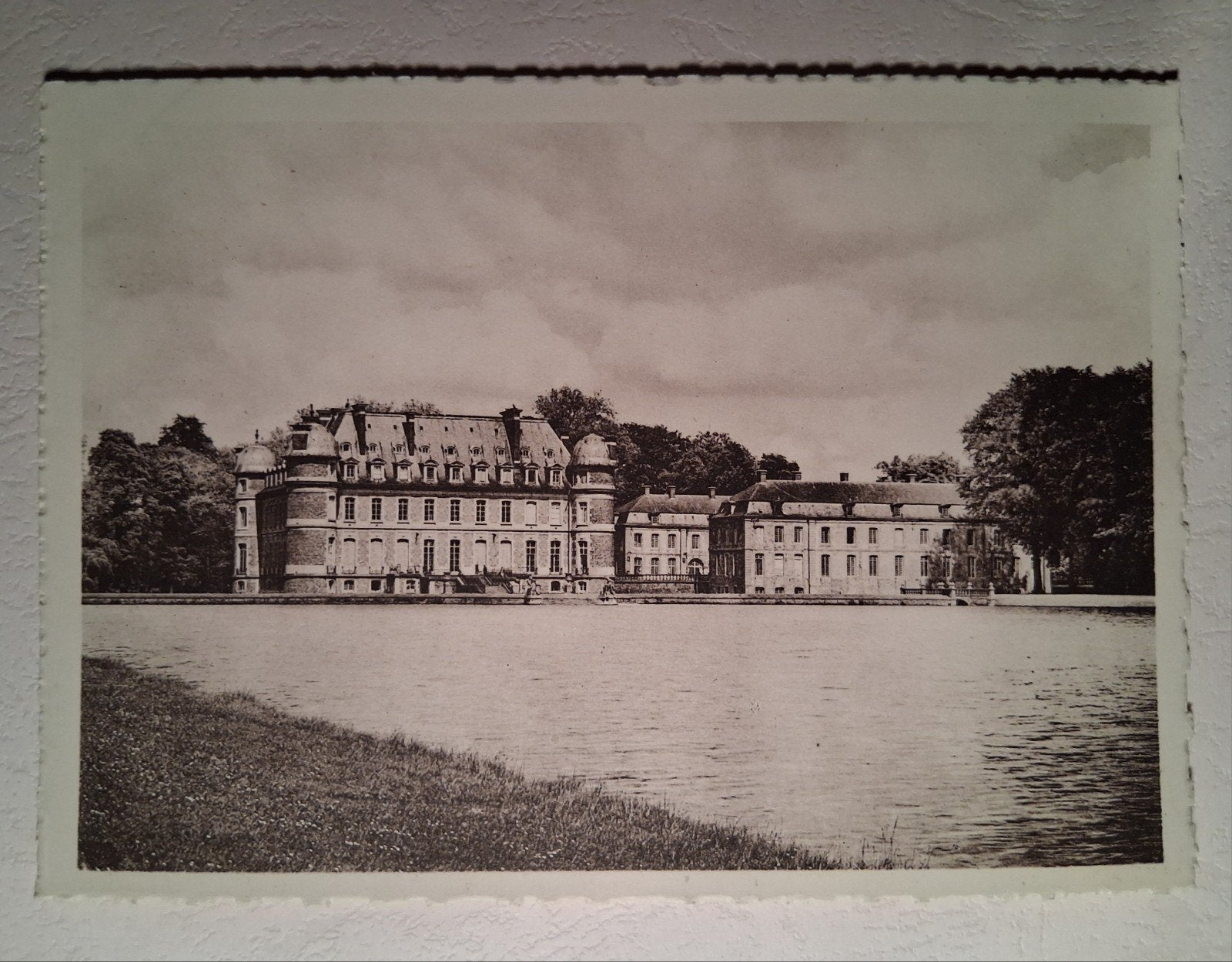 vintage Postkaart Het Kasteel van Beloeil, Collections, Enlèvement ou Envoi