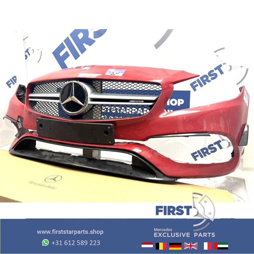 W176 FACELIFT BUMPER A KLASSE 2018 A45 AMG PERFORMANCE VOORB, Gebruikt, -, Voor, Ophalen of Verzenden