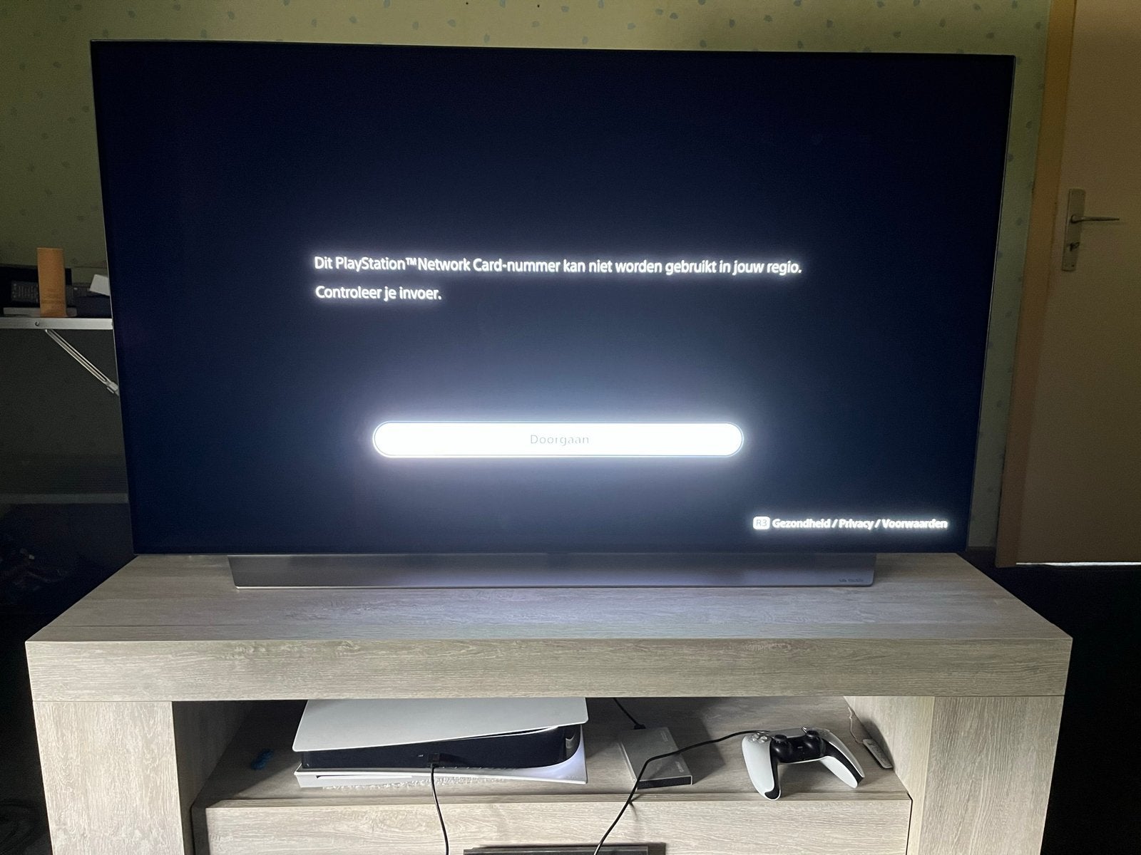Lg oled c1 55 inch, Ophalen, Gebruikt, OLED, LG