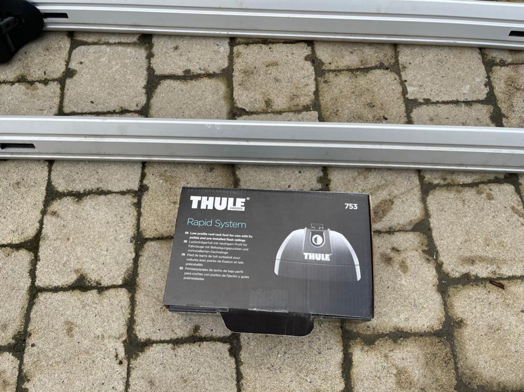 Thule Rapid System 753 dakrek, Ophalen, Gebruikt