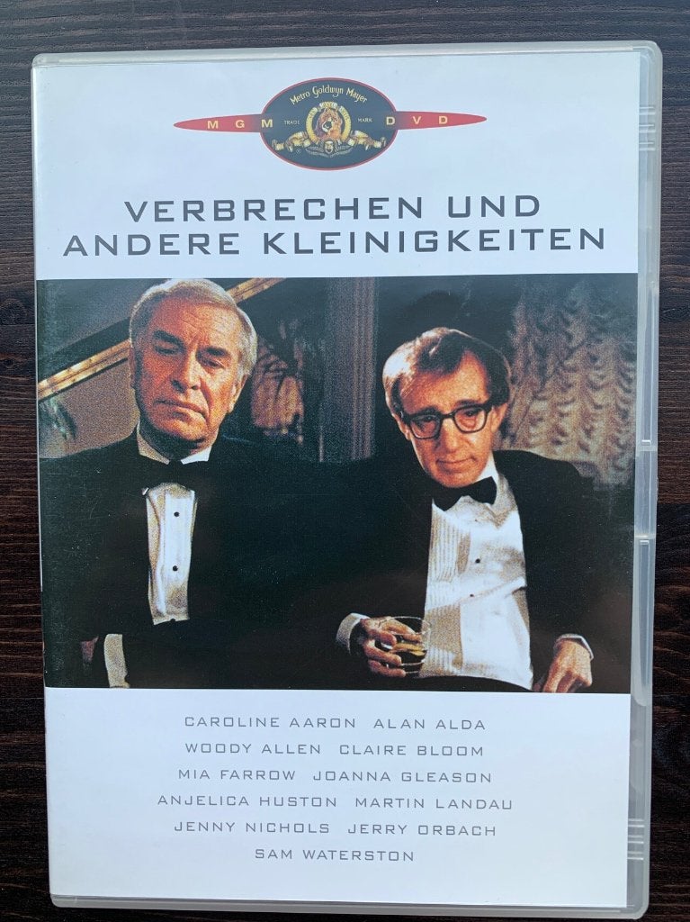 Misdaden en misdrijven (DVD), Ophalen of Verzenden, Zo goed als nieuw