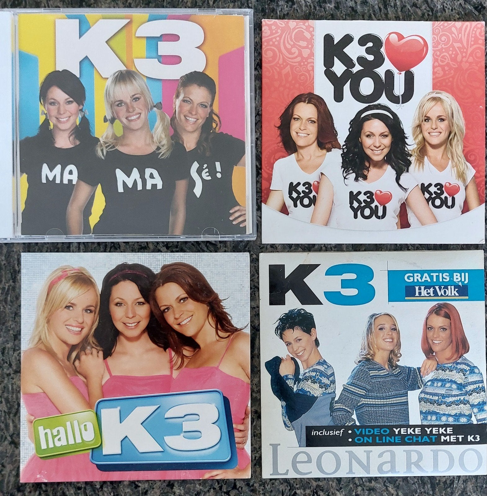 K3 Singles, Ophalen of Verzenden