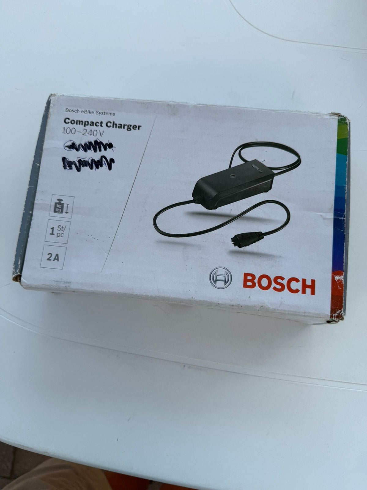 Bosch Compact Lader 36-2, Fietsen en Brommers, Fietsaccessoires | Fietsaccu's, Ophalen, Zo goed als nieuw