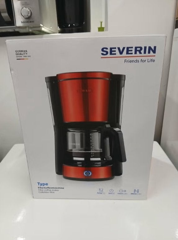 Severin koffiemachine nieuw, Ophalen of Verzenden, Nieuw, Koffiemachine, Gemalen koffie