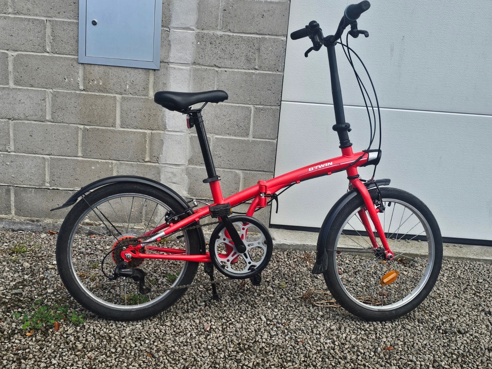 Nette plooifiets met versnellingen, Ophalen, Versnellingen