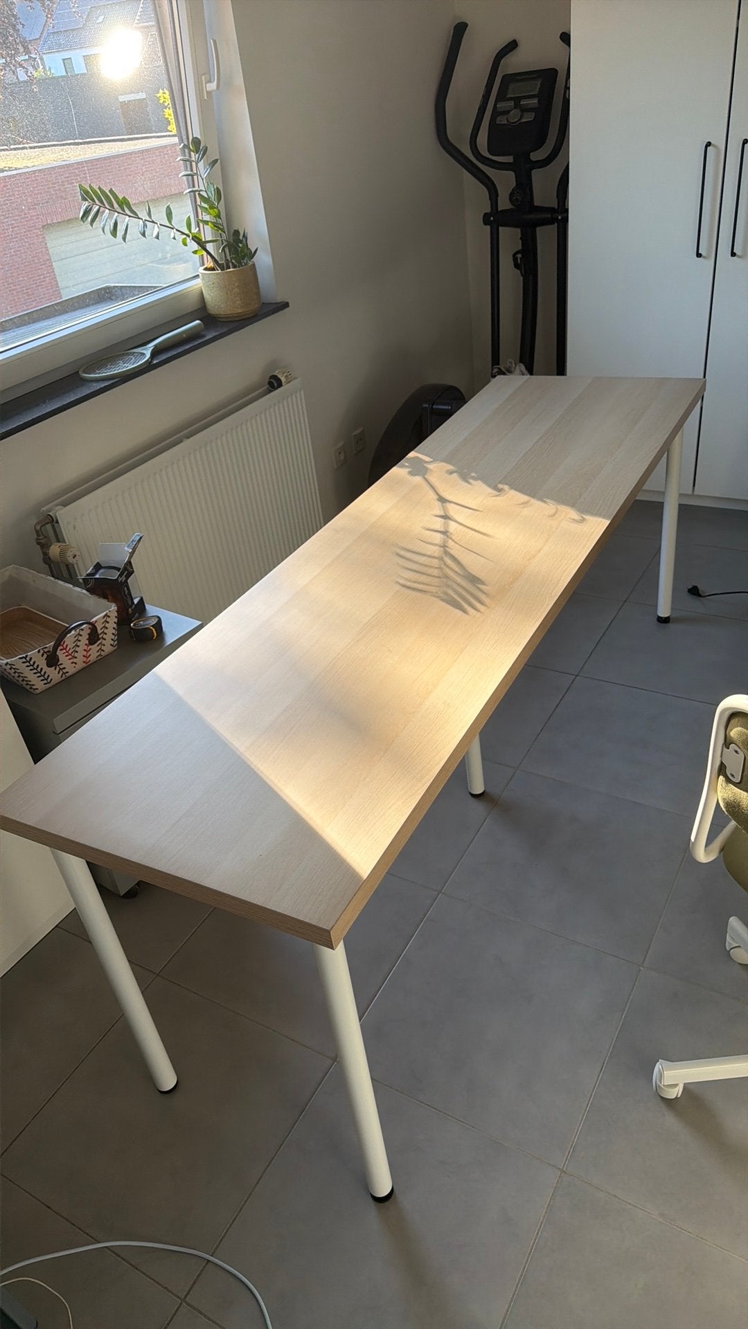 Bureau / tafel IKEA Lagkapten met 5 Adils poten, Huis en Inrichting, Ophalen, Gebruikt, Spaanplaat of MDF, IKEA