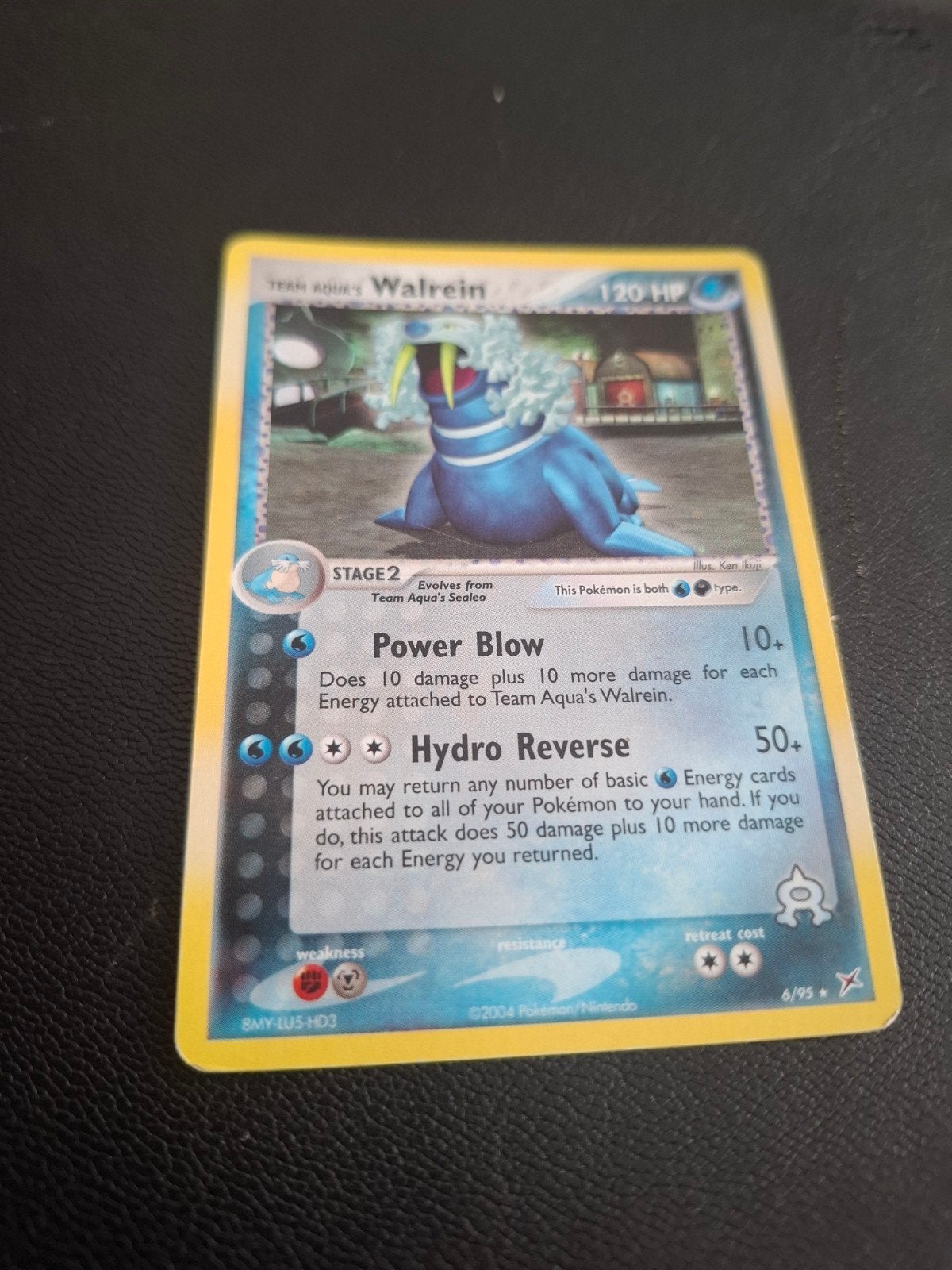 Carte Pokémon Walrein de Team Aqua - Rare, Enlèvement ou Envoi