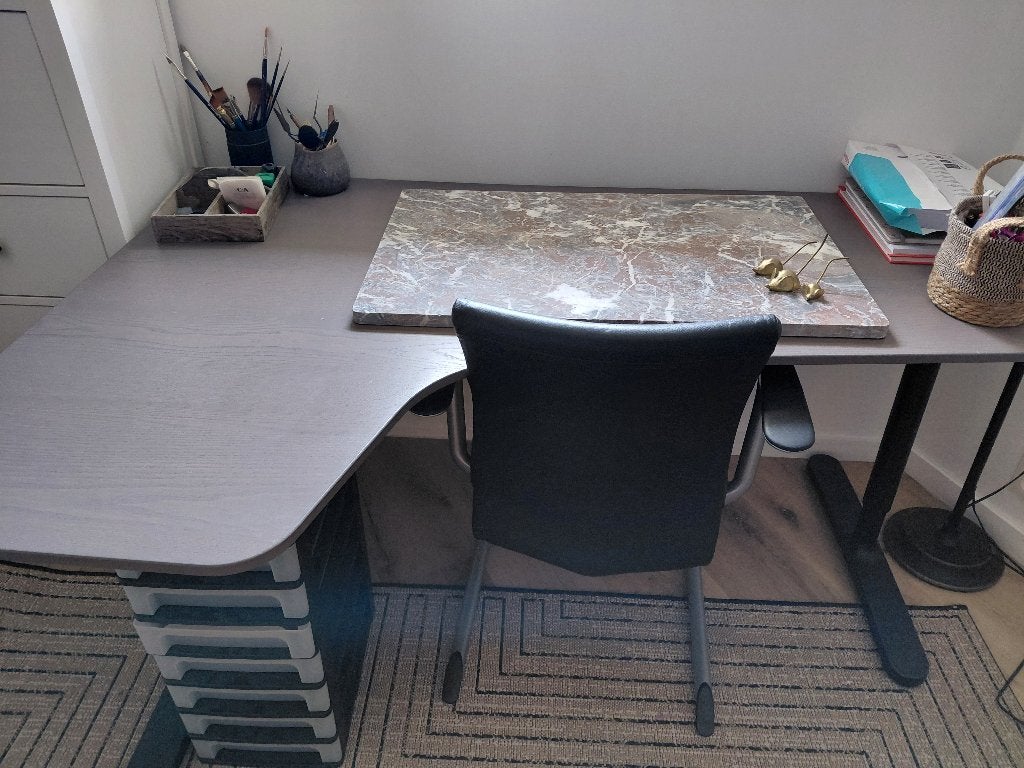 Marmer kast blad, Ophalen, Zo goed als nieuw