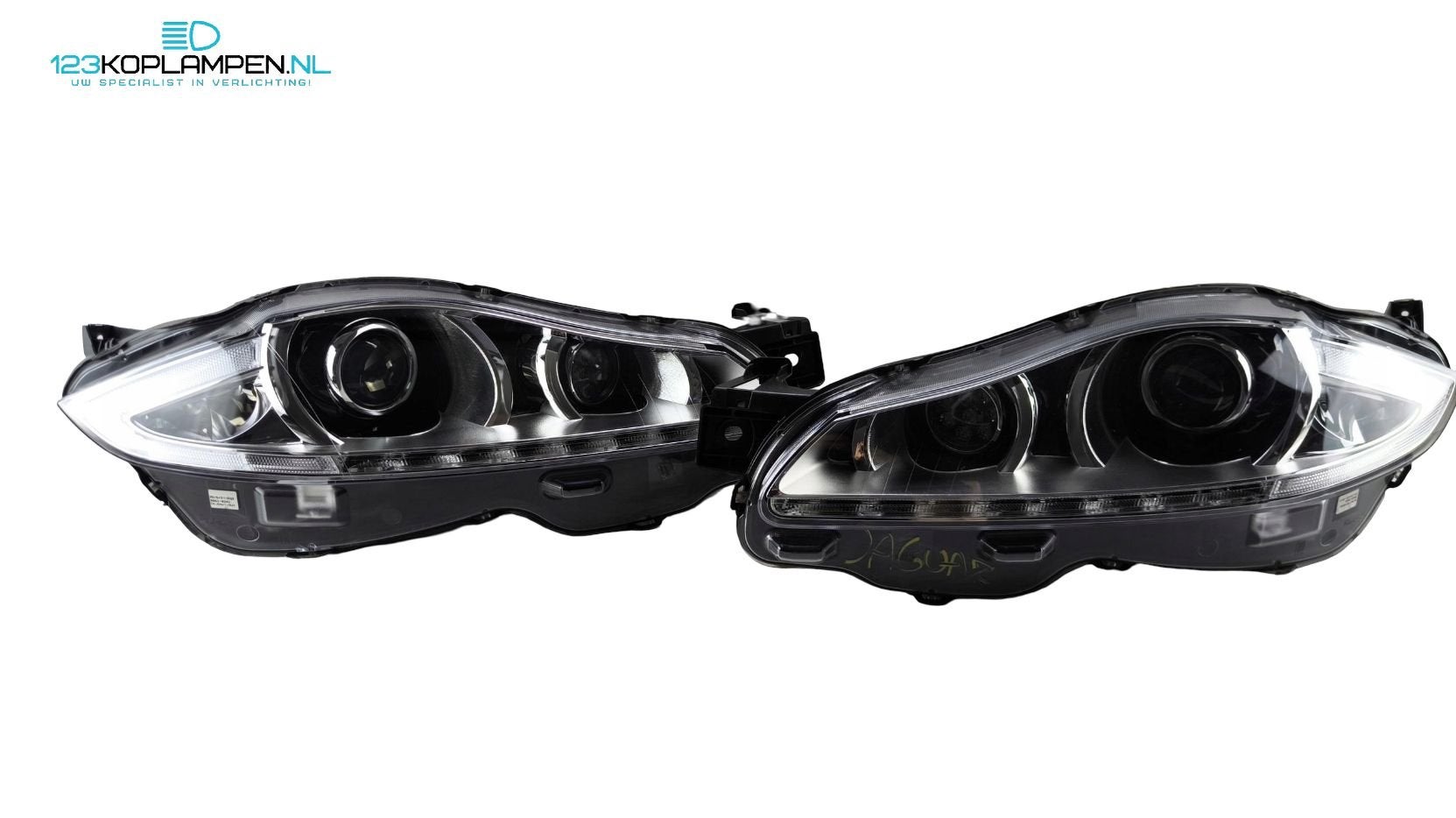 Jaguar XJ X351 7 PIN koplamp koplampen links rechts, -, Utilisé, Jaguar, -