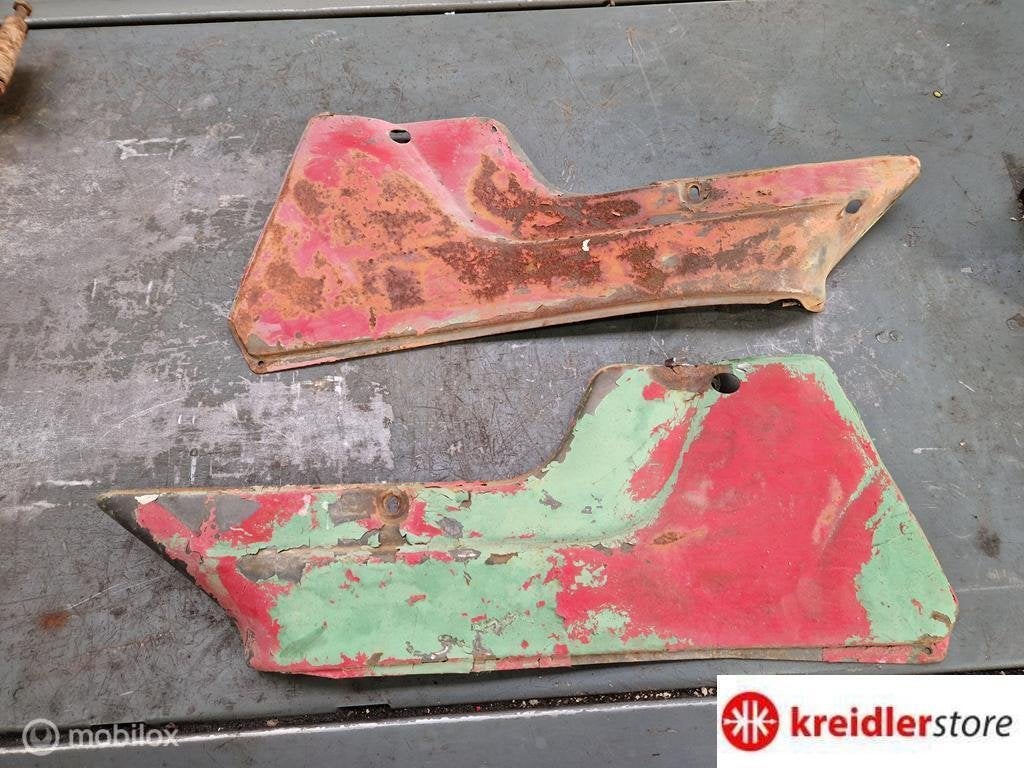 Kreidler 1966 zijkappen op frame setje ( tussentype ), Fietsen en Brommers, Gebruikt, Kreidler, Ophalen of Verzenden, Kreidler