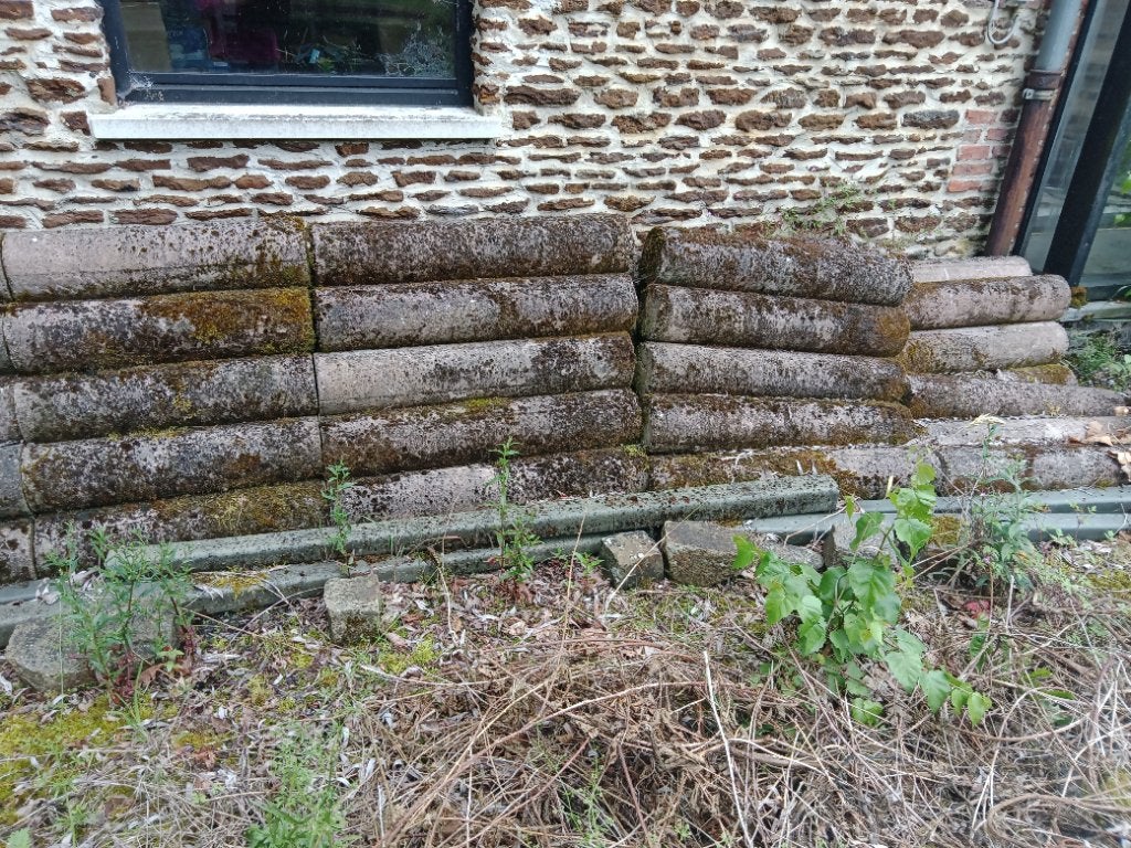 Betonnen paaltjes, Ophalen, Gebruikt