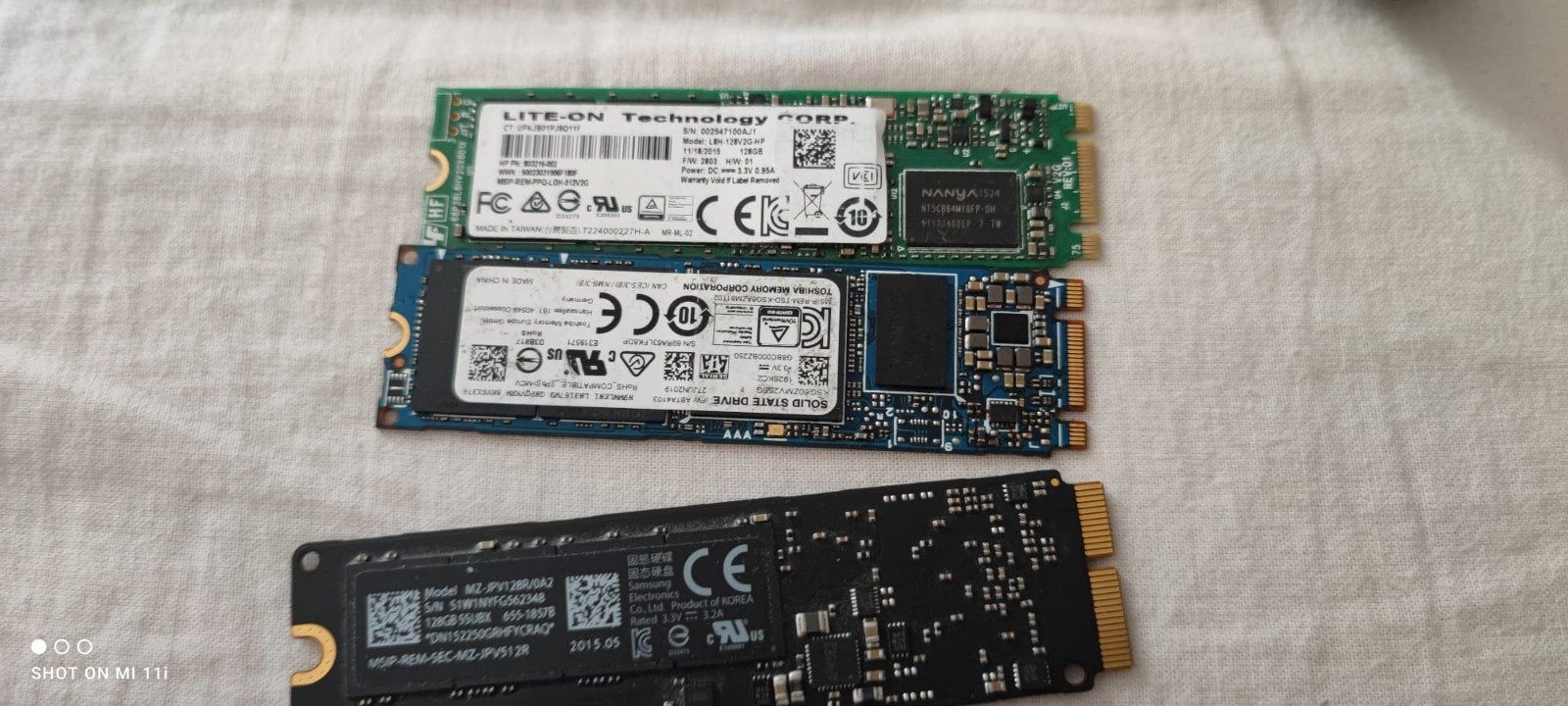 Lot de disque dur ssd, Computers en Software, RAM geheugen