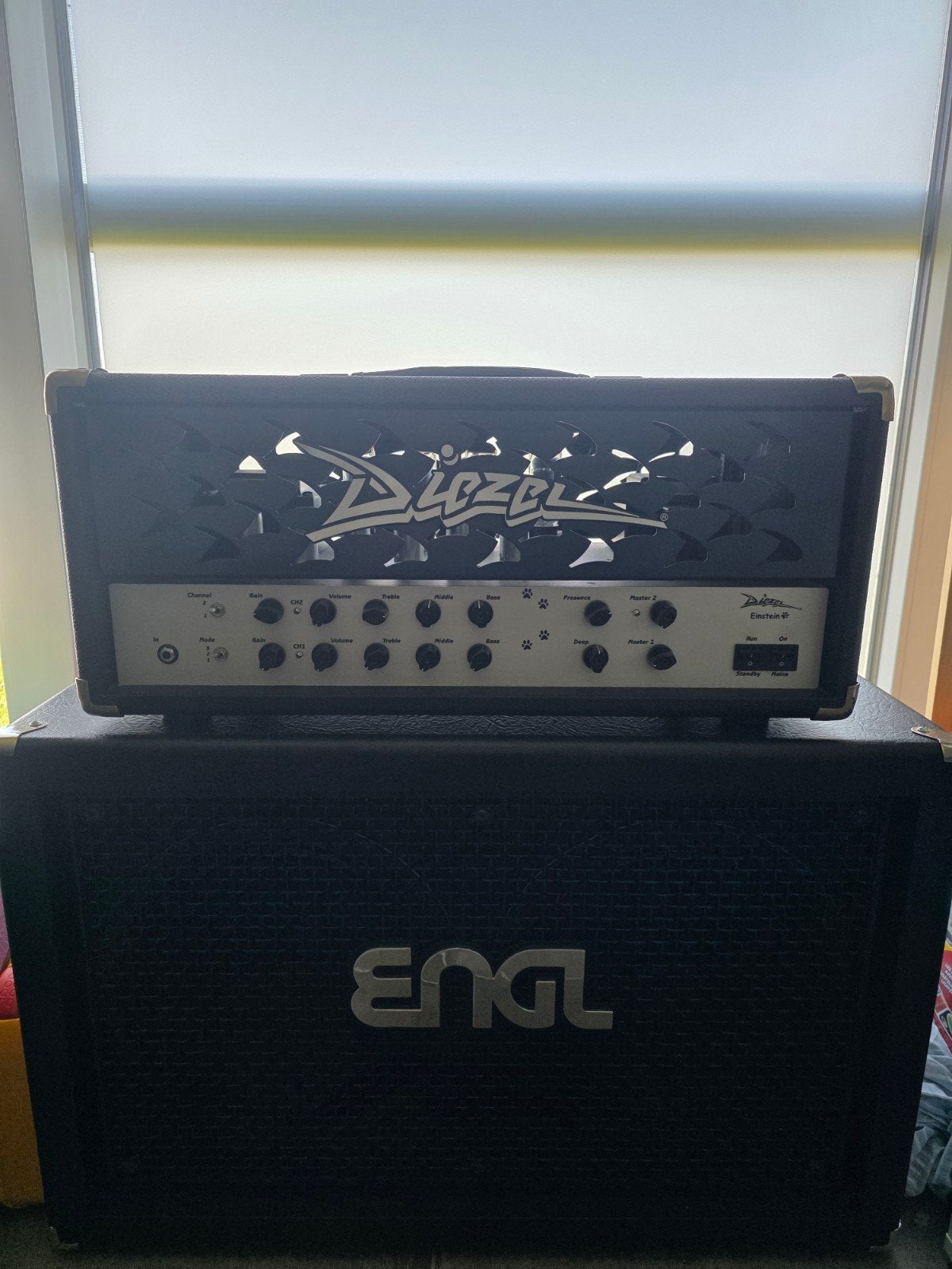 Tête Diezel Einstein 100W, Musique & Instruments, Amplis | Basse & Guitare, Enlèvement ou Envoi, Comme neuf, Guitare, 100 watts ou plus