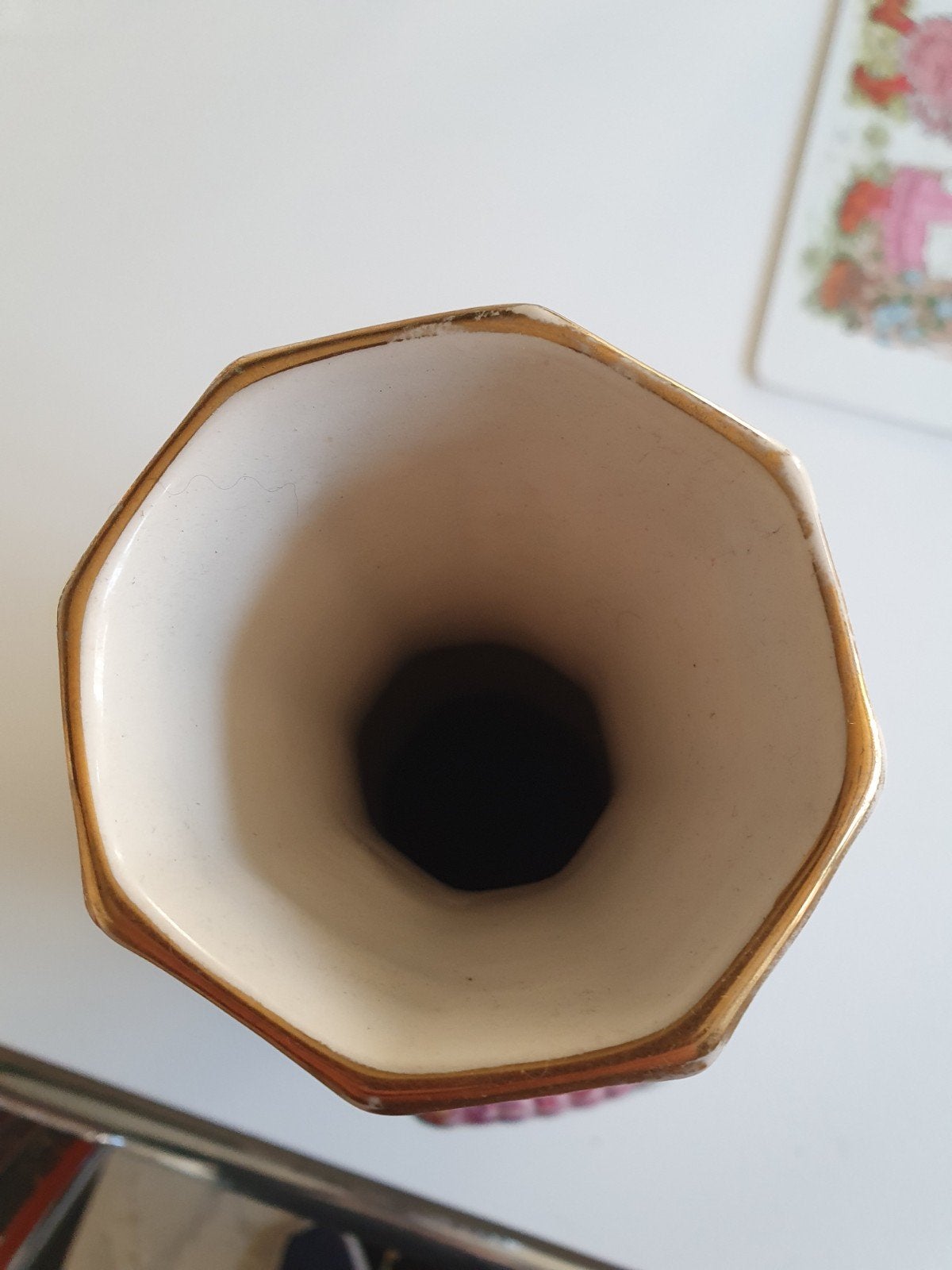 mooi oude antieke vaas boch gestempeld 43 cm.hoogte, Ophalen of Verzenden
