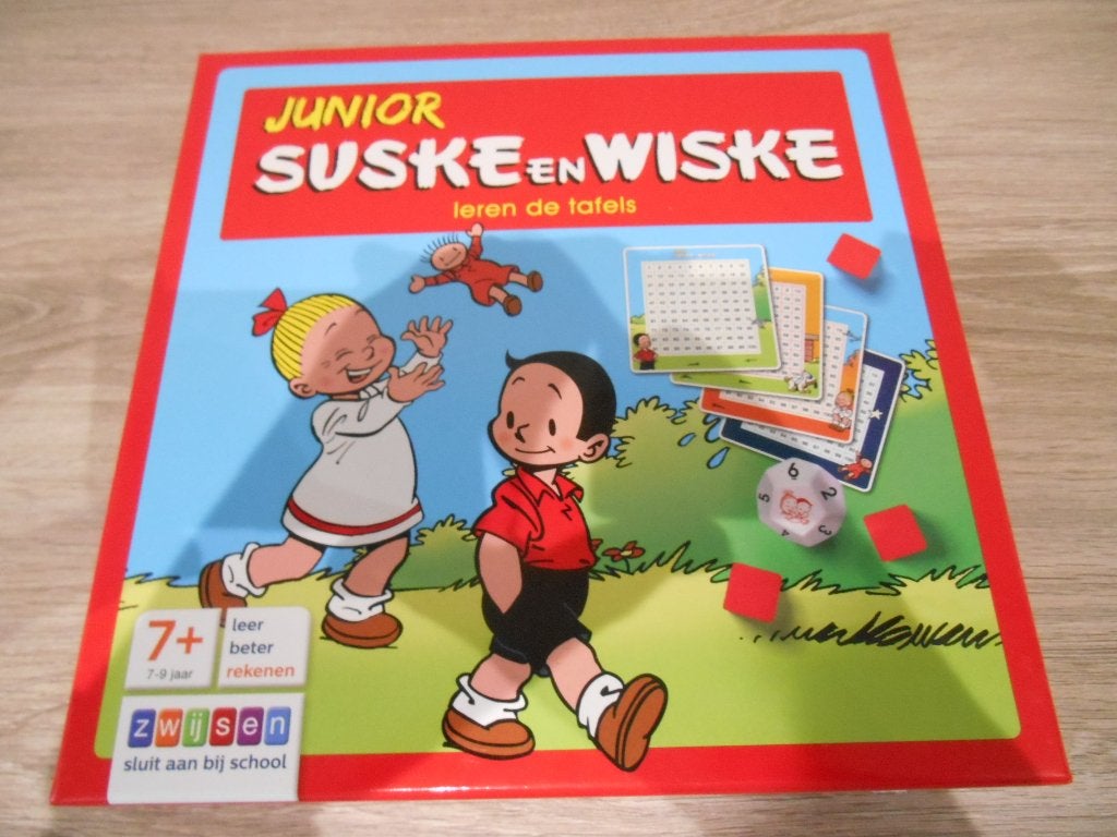 suske en wiske leren de tafels, Hobby en Vrije tijd, Ophalen of Verzenden, Zo goed als nieuw