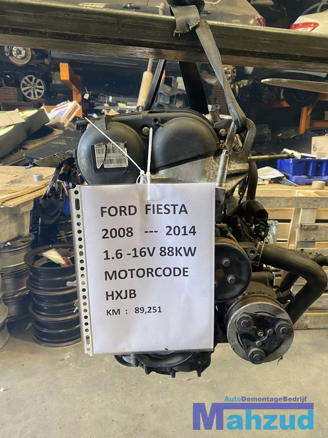 FORD FIESTA 7 1.6 16V Motorblok motor HJXB, Info@ford.com, Ford Motor Company, American Road 1
48126  Dearborn, Ford