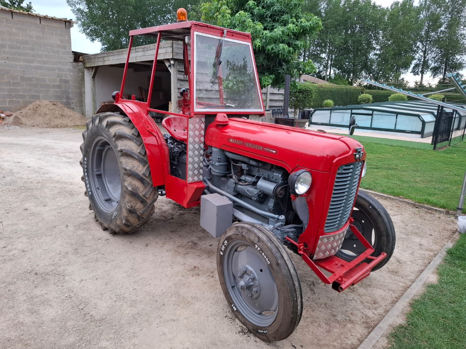Massey ferguson 35x, Enlèvement, Massey Ferguson